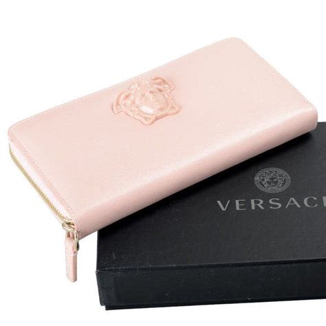 versace saffiano leather small wallet|Versace wallets for women.